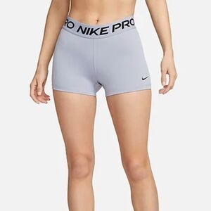 Lilac Purple Nike Pro Booty Shorts